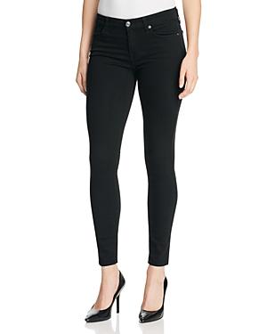 7 For All Mankind B(air) Skinny Ankle Jeans In Black