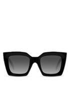 Celine Women's Square Gradient Polarized Sunglasses, 55mm