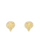 Temple St. Clair 18k Yellow Gold Celestial Diamond Sorcerer Earrings