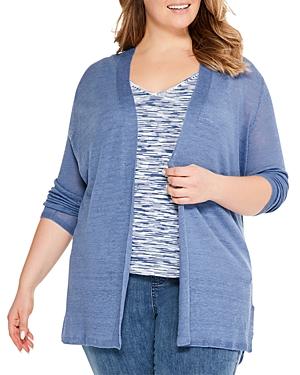 Nic+zoe Plus Lightweight Long Cardigan