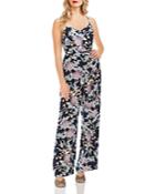 Vince Camuto Poetic Blooms Sleeveless Jumpsuit