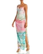 Retrofete Marlene Watercolor Maxi Dress