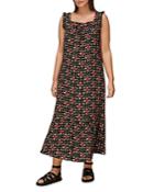 Whistles Block Print Midi Dress