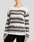 Nydj Open Knit Stripe Sweater
