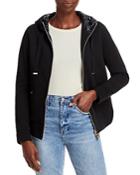 Herno Hooded Mixed Media Jacket