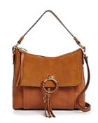 See By Chloe Joan Large Suede & Leather Satchel