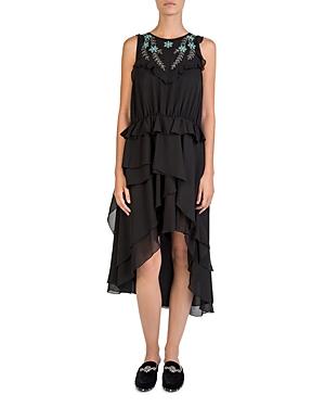 The Kooples Sleeveless Embroidered Dress