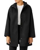 Eileen Fisher Hooded Boxy Coat