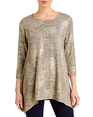 Caroline Rose Metallic Tunic
