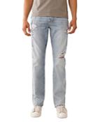 True Religion Ricky Straight Fit Distressed Stretch Jeans
