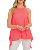 Dkny Halter Handkerchief Top
