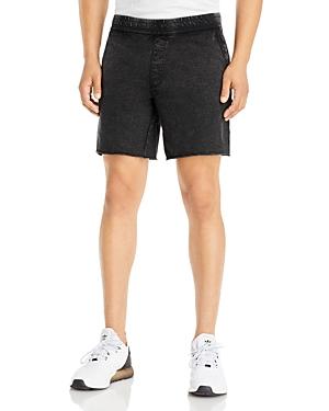 John Varvatos Lancaster Organic Cotton Textured Regular Fit Shorts