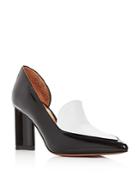 Robert Clergerie Women's Kalliste Two-tone Leather Pointed Toe Pumps