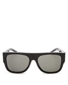 Saint Laurent Men's M16 Square Sunglasses, 55mm