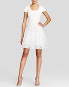 Tracy Reese Dress - Cap Sleeve Fit And Flare