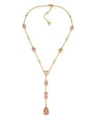 Carolee Embellished Lariat Necklace, 16