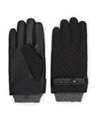 Ted Baker Cross Hatch Quilted Gloves