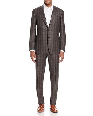 Canali Firenze Plaid Touch Regular Fit Suit