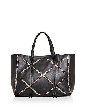 Callista Iconic Cross Leather Tote