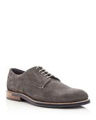 Ted Baker Men's Lapiin Perforated Suede Plain Toe Oxfords