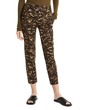 Michael Kors Samantha Camo Print Cropped Pants
