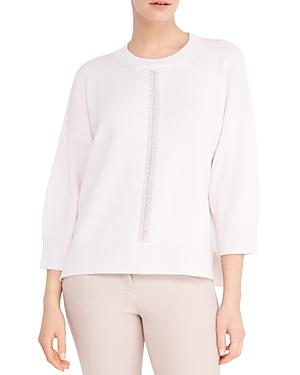 Peserico Knitted Chain Detail Sweater