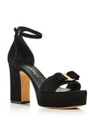 Salvatore Ferragamo Women's Eclipse Block-heel Platform Sandals