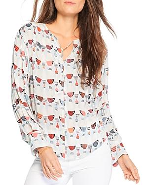 Nic+zoe Perk Up Printed Top