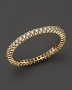 Certified Diamond Eternity Band In 18k Yellow Gold, .50 Ct. T.w. - 100% Exclusive