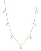 Bloomingdale's Diamond Droplet Necklace In 14k White & Yellow Gold, 0.75 Ct. T.w. - 100% Exclusive