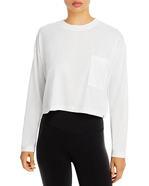 Marc New York Performance Boxy Cropped Pocket Tee