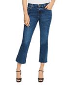 J Brand Selena Cropped Bootcut Jeans In Mason