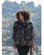 Daniel Rainn Plus Lace Inset Top