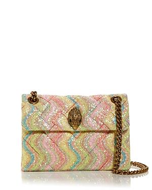 Kurt Geiger London Mini Kensington Glitter Crossbody