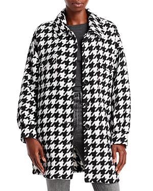 Bagatelle. Nyc Houndstooth Shirt Jacket