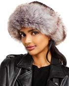 Surell Faux Fur Cuff Knit Hat