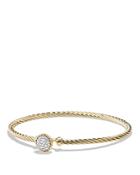 David Yurman Chatelaine Bracelet With Diamonds In 18k Gold