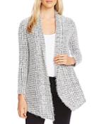 Vince Camuto Textured Open-front Cardigan
