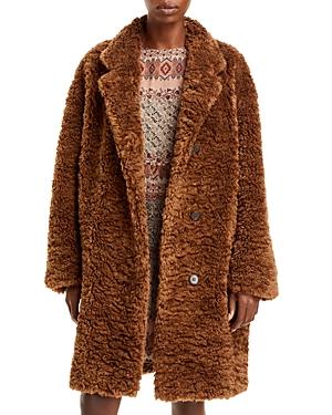 Vanessa Bruno Maguelone Belted Sherpa Coat