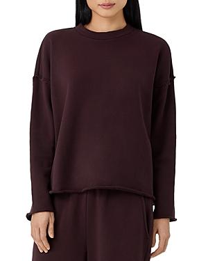 Eileen Fisher Crewneck Boxy Sweatshirt