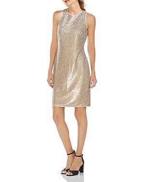 Vince Camuto Two-tone Sequined Dress