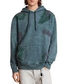 Allsaints Colten Cotton Tie Dyed Acid Wash Relaxed Fit Hoodie