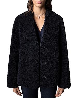 Zadig & Voltaire Soft Curl Coat