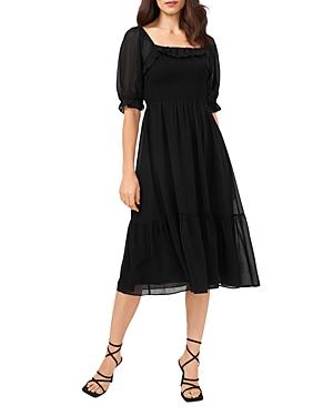 1.state Ruffled Smocked Dress