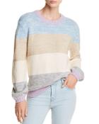 Aqua Color-block Sweater - 100% Exclusive