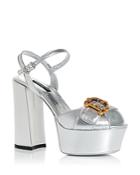 Dolce & Gabbana Women's High Block Heel Platform Sandals