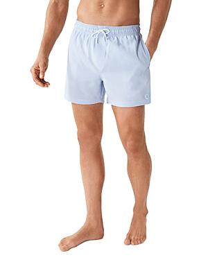 Reiss Ripple Stripe Seersucker Swim Trunks