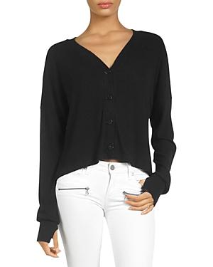 Michael Lauren Dustin Cropped Cardigan