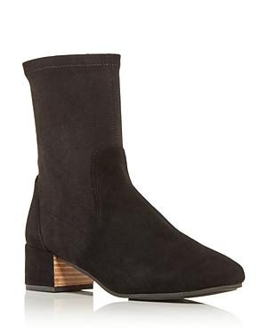 Gentle Souls By Kenneth Cole Women's Ella Stretch Block Heel Booties