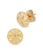 Bloomingdale's Button Stud Earrings In 14k Yellow Gold - 100% Exclusive